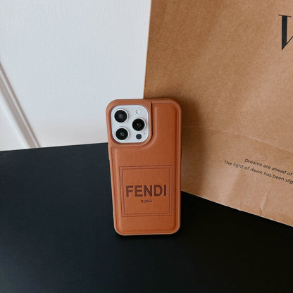 FD Leather Embossed Phone Case