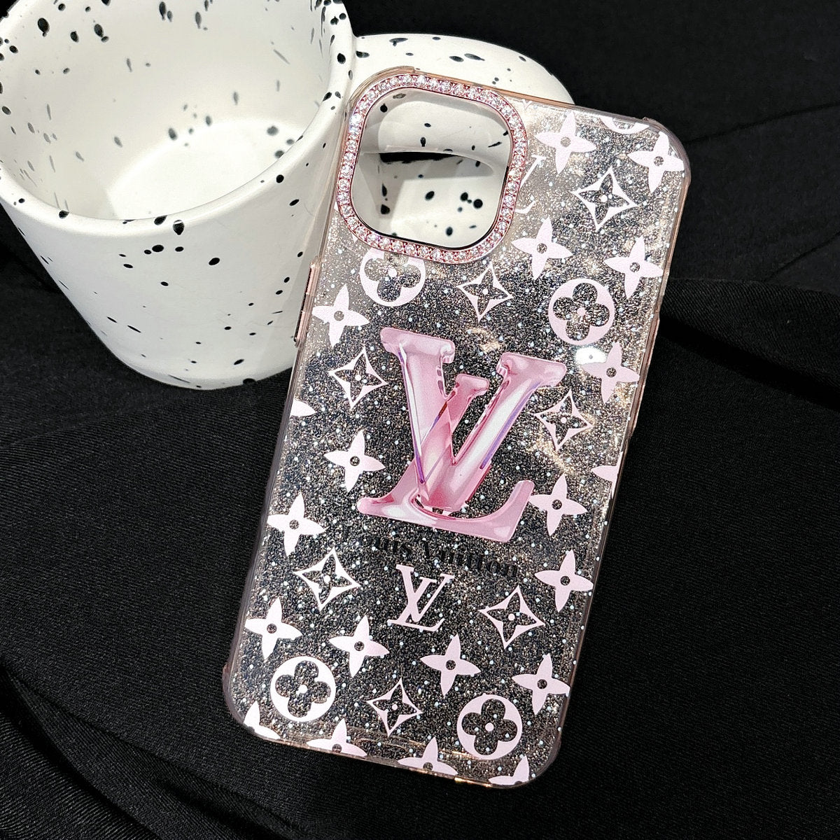 LoveV 2024 Glitter Rhinestone Case