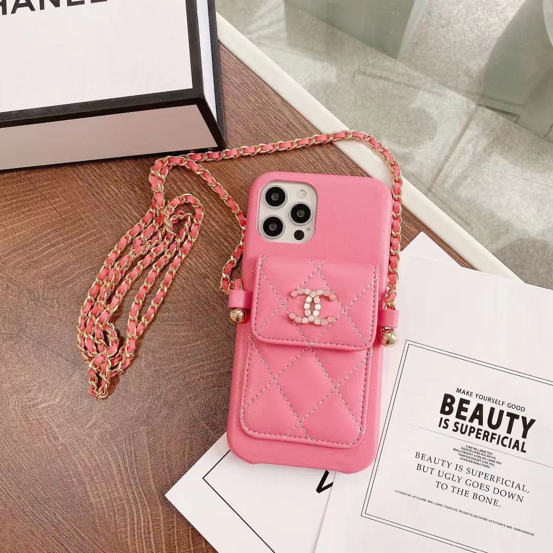 CC Fun Phone Case For iPhone with Purse & Strape