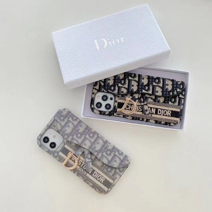 Transparent D Fashion Embroidery Phone Case For iPhone