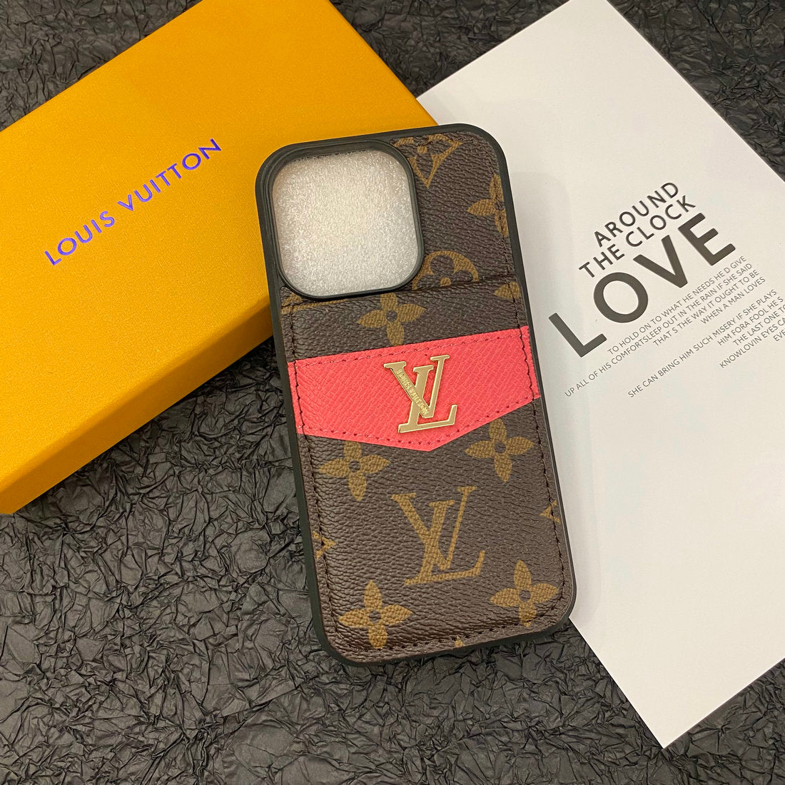 LoveV&GG  Flip Card Holder Case