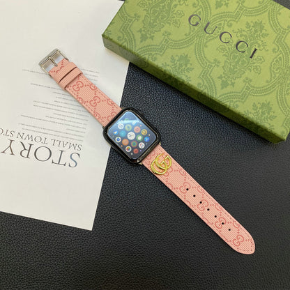 GG 2023 Autumn Patent Leather IWatch Strap