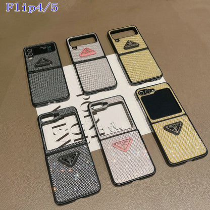 PRDA High Quality Full rhinestones For Samsung Flod&Flip