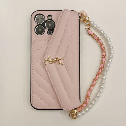 YS1 Handbag Pearl Chain Case