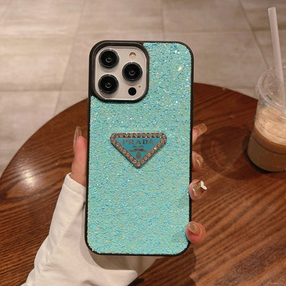 PRDA Glitter Diamond Logo Case