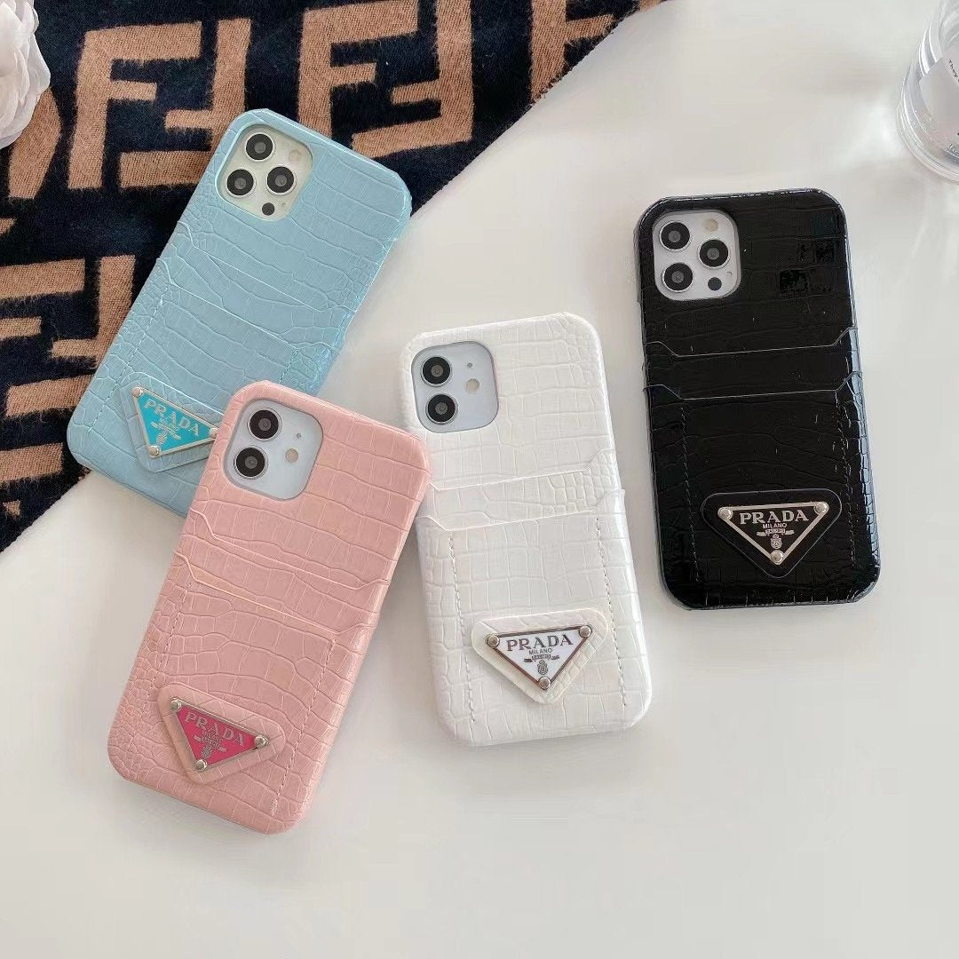 PD Leather Phone Case For iPhone