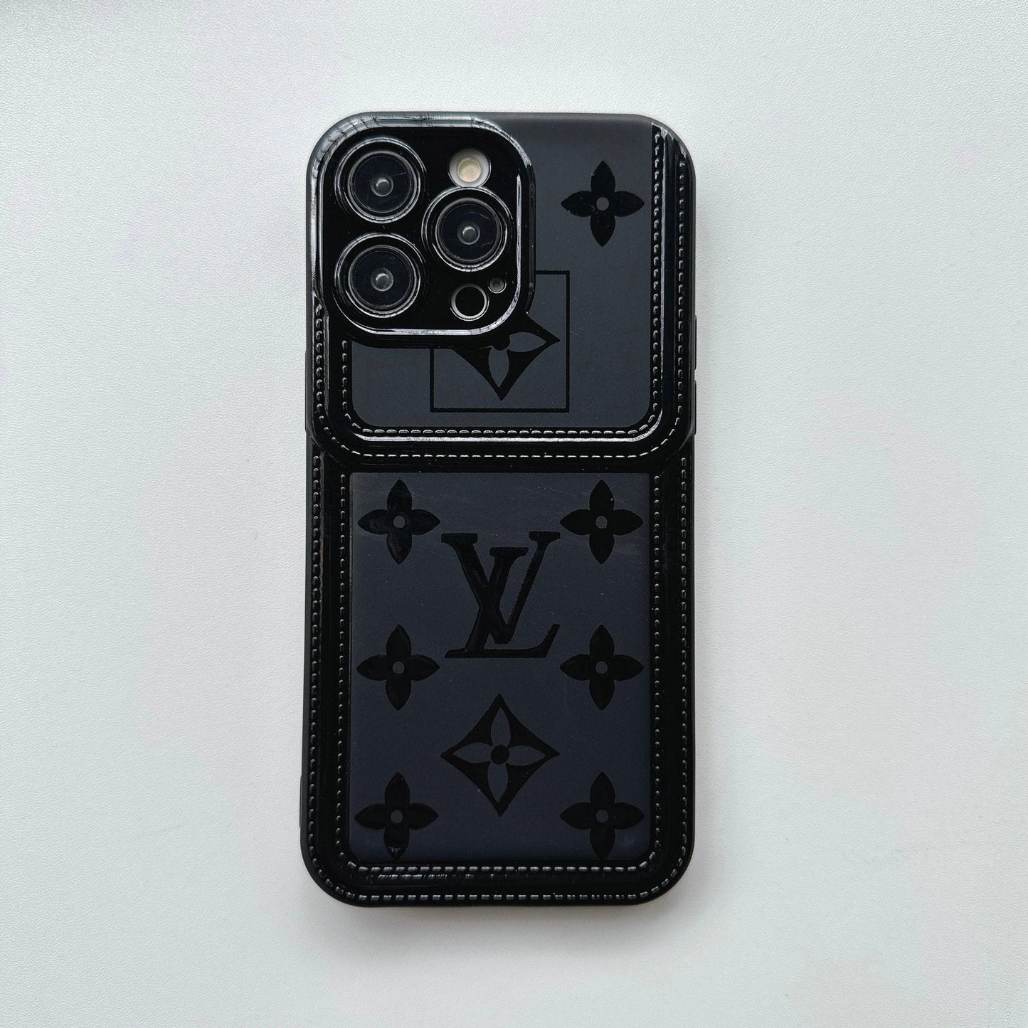 LoveV Pure Black Premium Phone Case