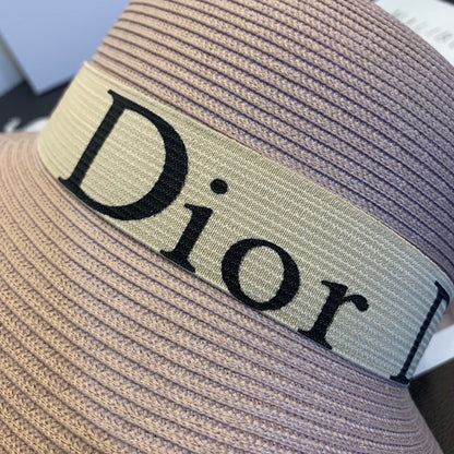 DIOR Summer Collection Polyester Women's Sun Hat - Bucket Hat