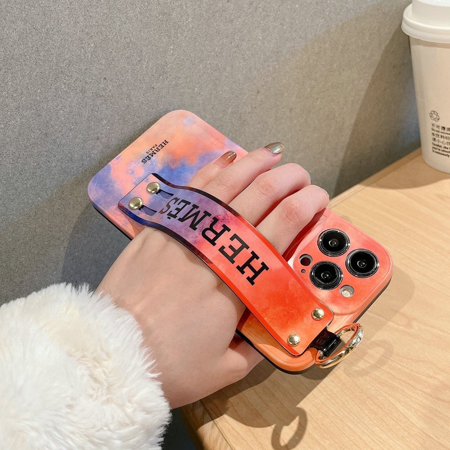 HEMES Spring Latest Wristbands Phone Case