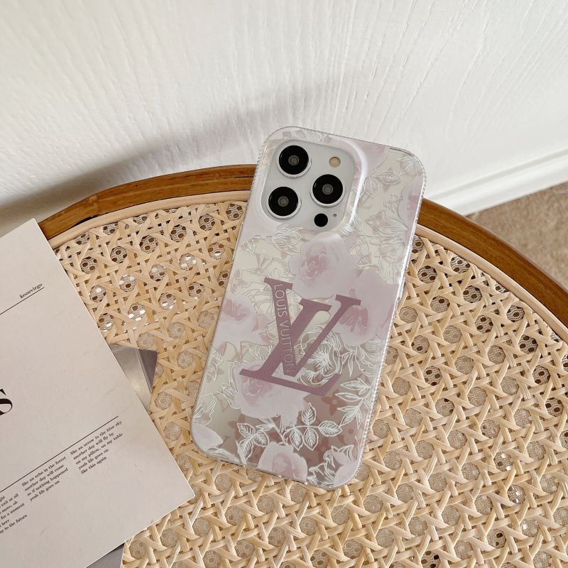 Famous Brand Scalding Silver Phone Case