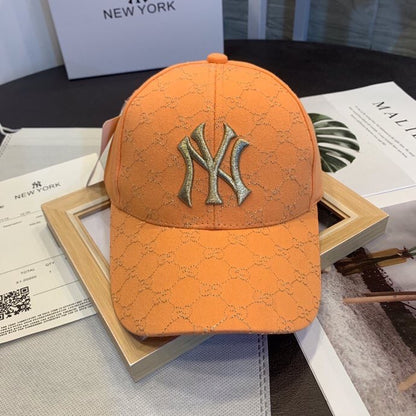 Gucci x MLB Collaboration: 2023 Summer Collection Stylish Baseball Caps for Men and Women, Featuring Classic Team Logos of MLB