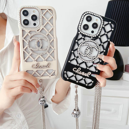 CC Hollow Rhinestone Case