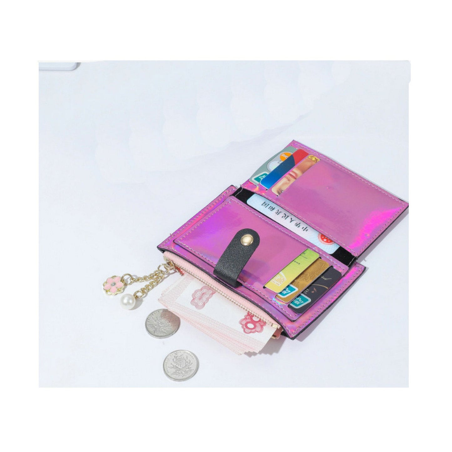 LoveV Laser Card Bag/coin Wallet