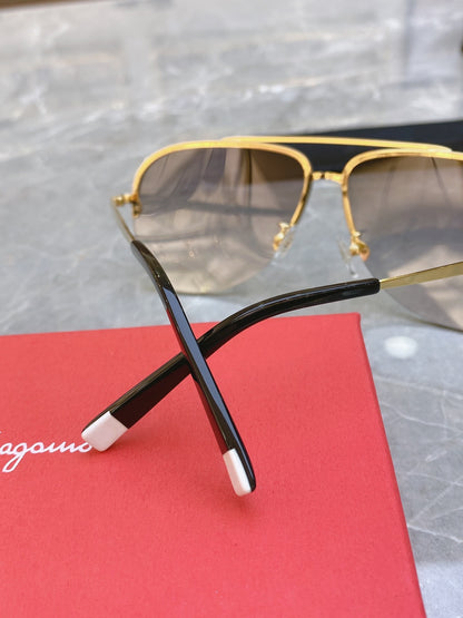 Simplicity Meets Style: Ferragamo SF998SK Sunglasses with Effortless Fashionable Sensibility