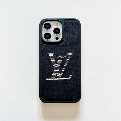 Famous Brand Velvet Rhinestones Case