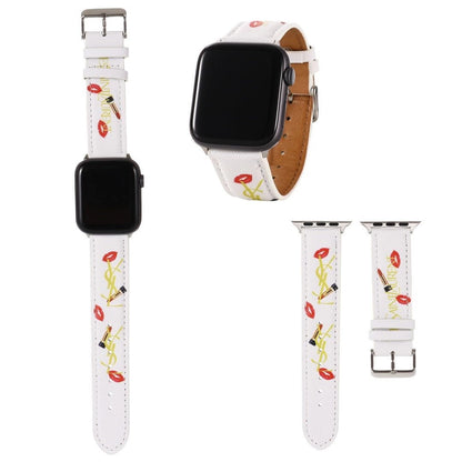 Fancy Letter Design Printed Watchband For iWatch