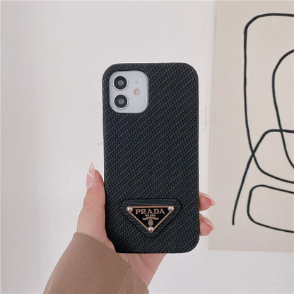 PD Logo Knitted Printed Phone Case For Samsung