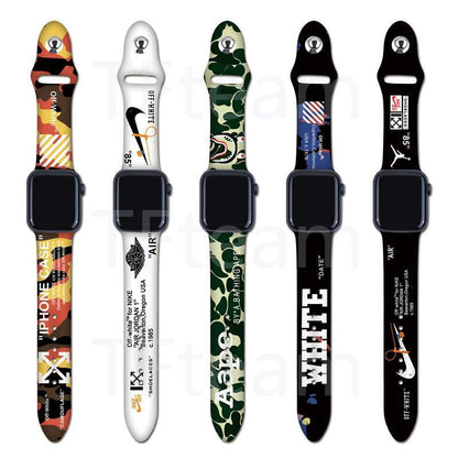 Fancy Printed Watchband For iWatch