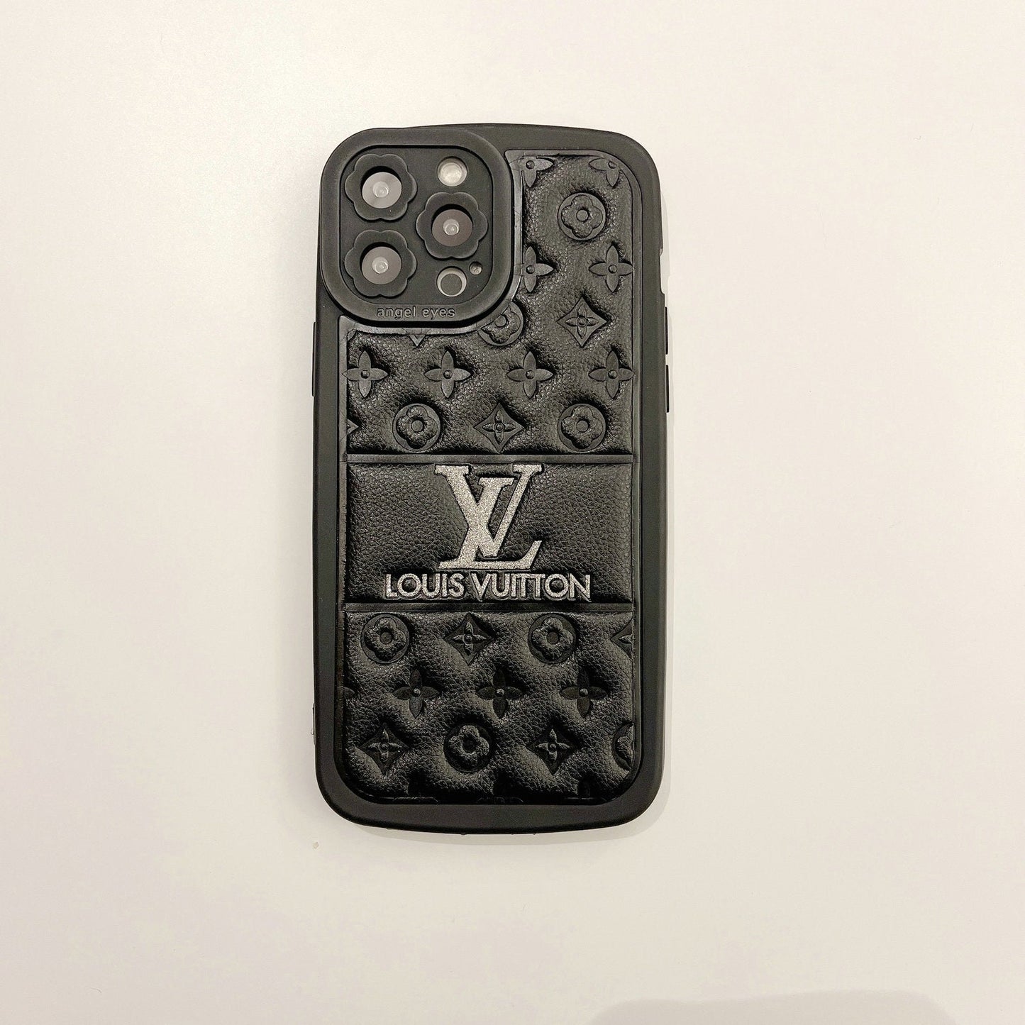 LoveV Spring Latest Logo Embossed with Glitter Phone Case