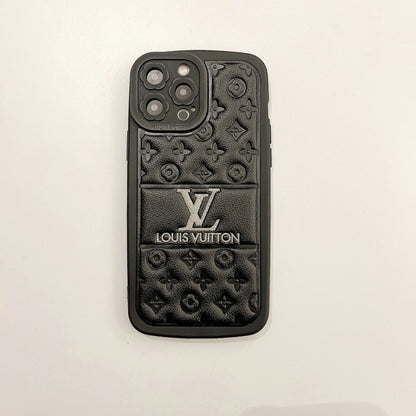 LoveV Spring Latest Logo Embossed with Glitter Phone Case