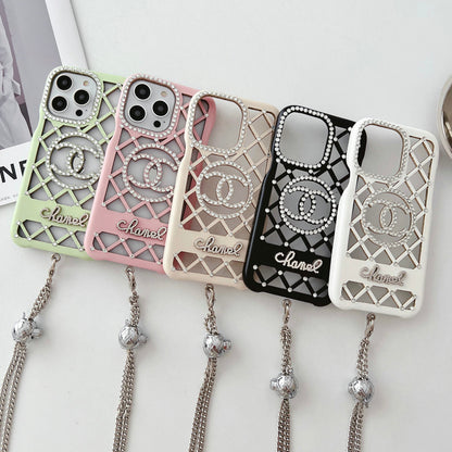 CC Hollow Rhinestone Case