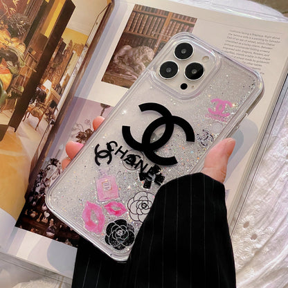 CC Quicksand Glitter Powder Phone Case