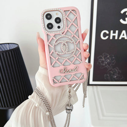 CC Hollow Rhinestone Case