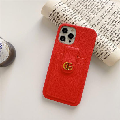 GG Button Design Phone Case For Samsung Galaxy S